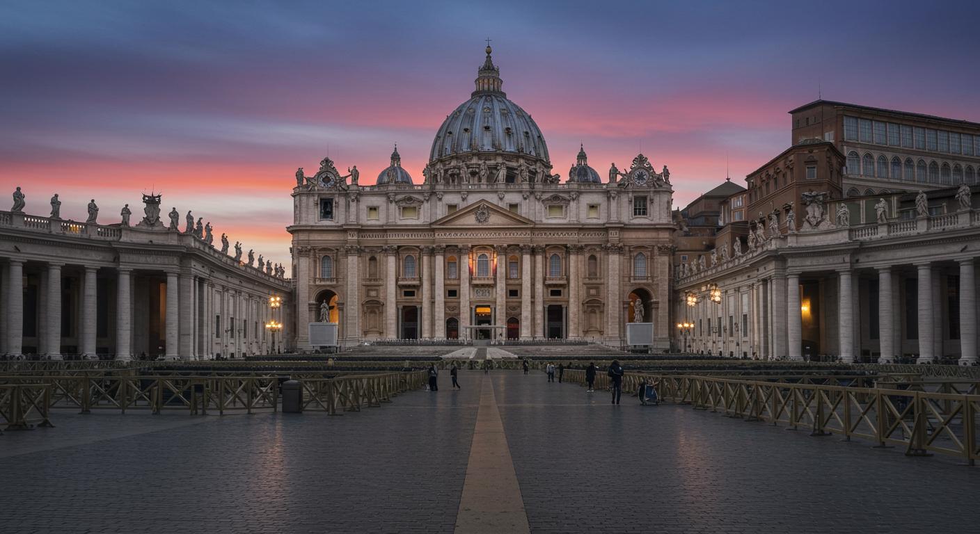 Feature image for Vatican Unveils AI-Generated Digital Twin of St. Peter's Basilica