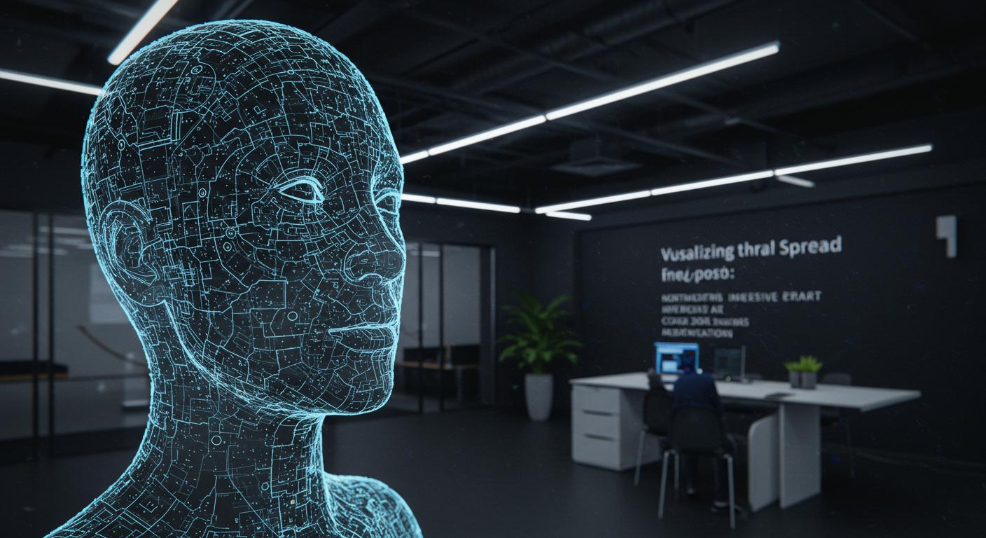 Feature image for Visualizing the Viral Spread: Northeastern's Immersive Art Project on COVID-19 Misinformation