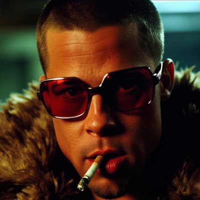 Tyler Durden - FIGHT CLUB - Brad Pitt