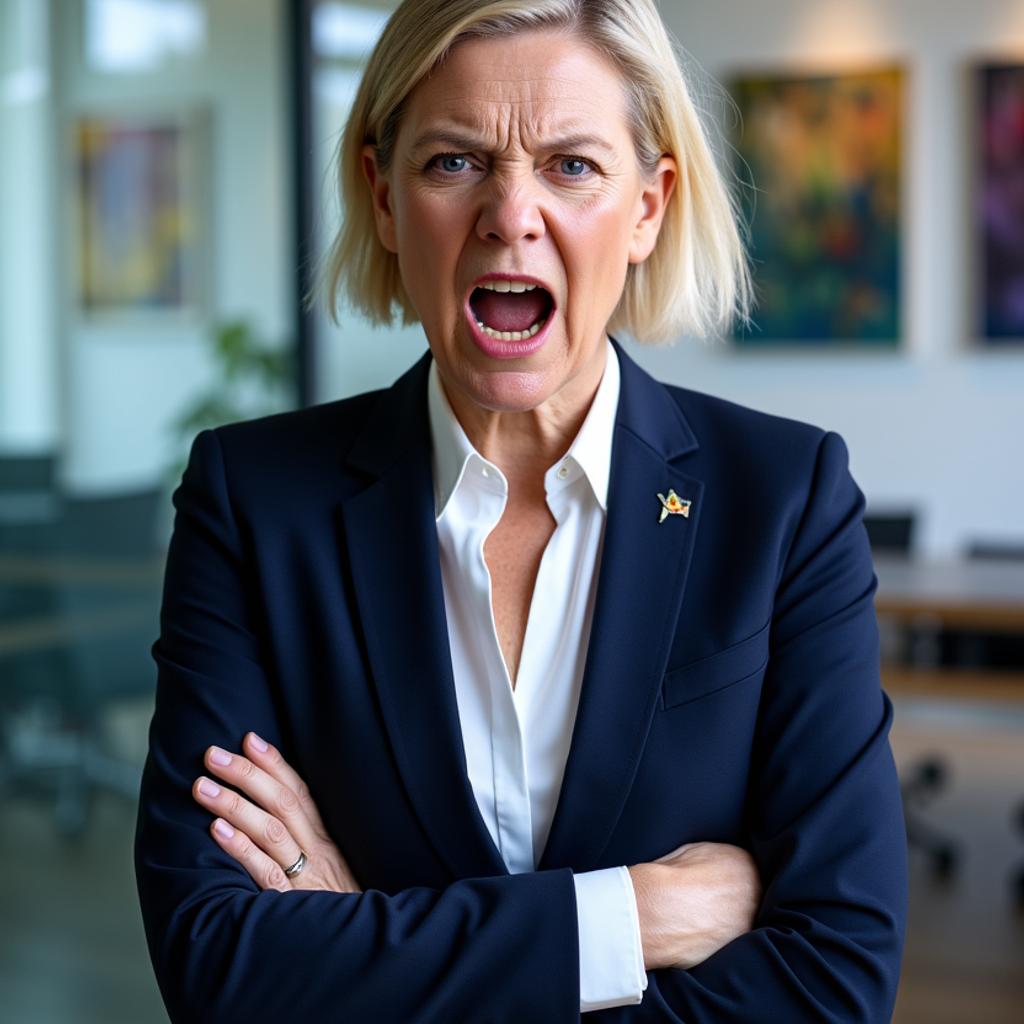 Magdalena Andersson (Swedish Leader of Social Democratic Party)