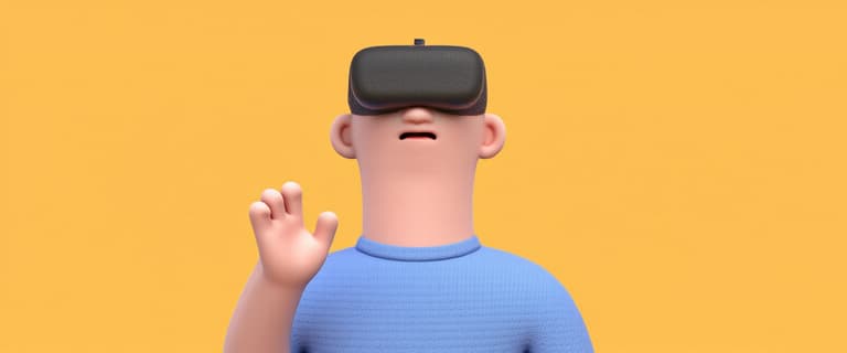 VR Explorer in Minimalist Style