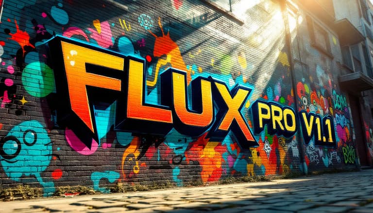 Urban Flux: A Fusion of Street Art and Digital Design