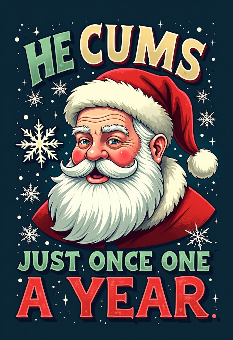 Santa's Yearly Visit: A Humorous Twist