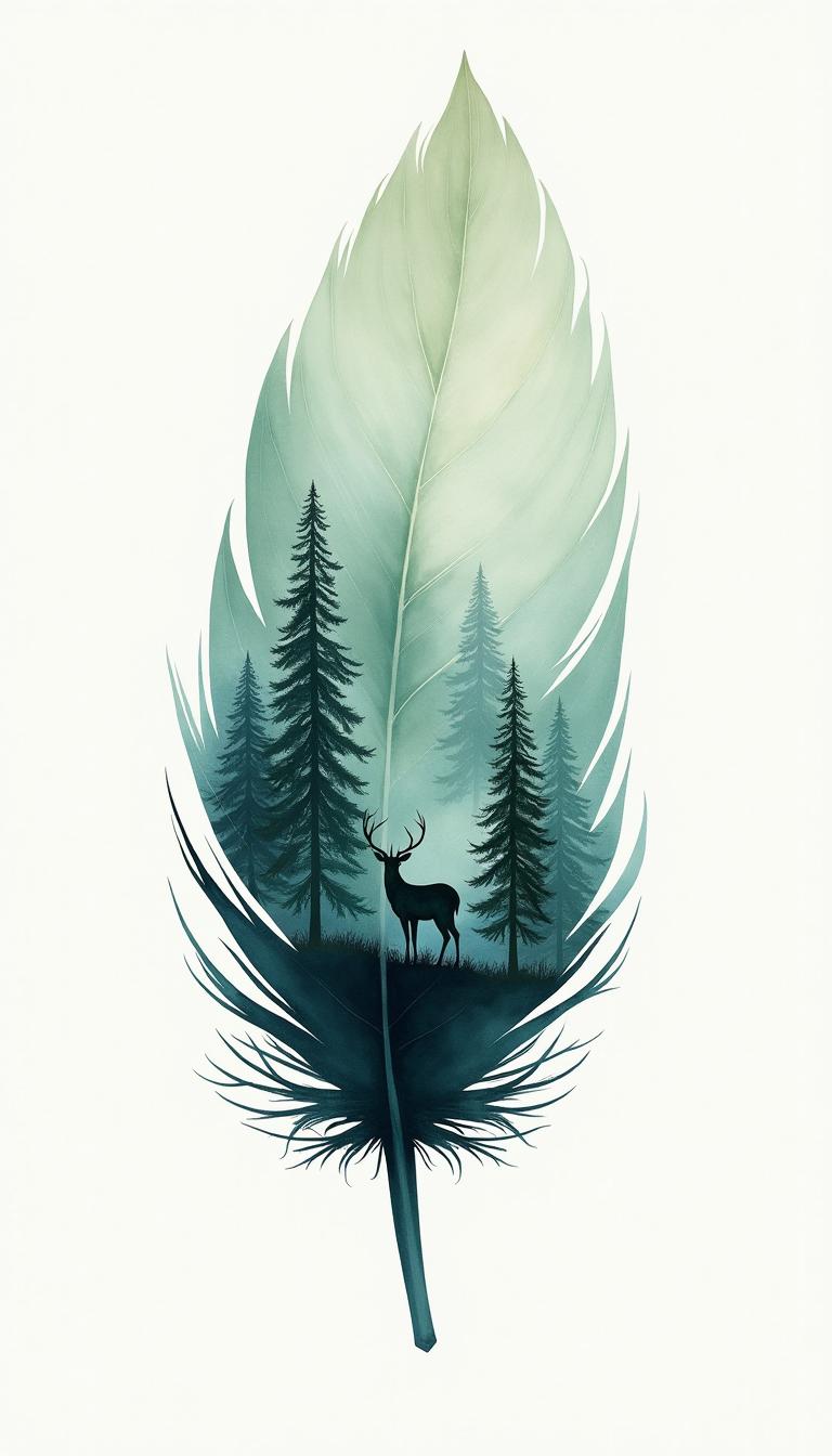 Forest Within a Feather