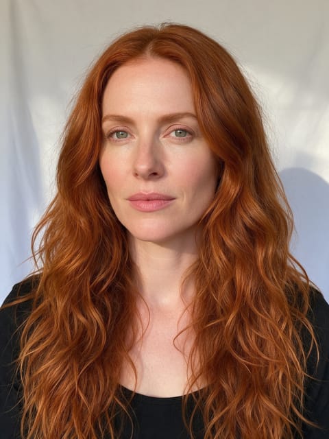 Hair Flip effect example