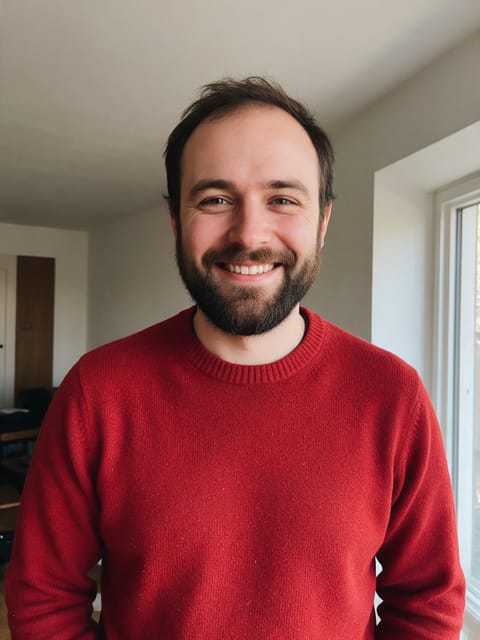 Flexing Santa effect example