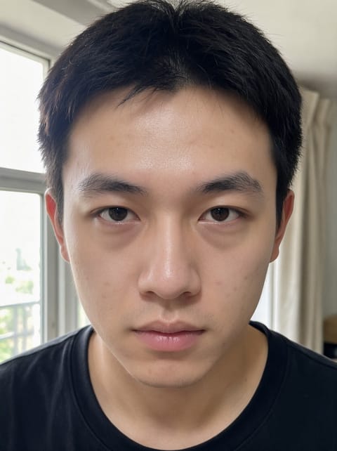 AI Photo Retouching example result