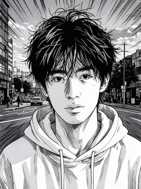 Filtro manga AI