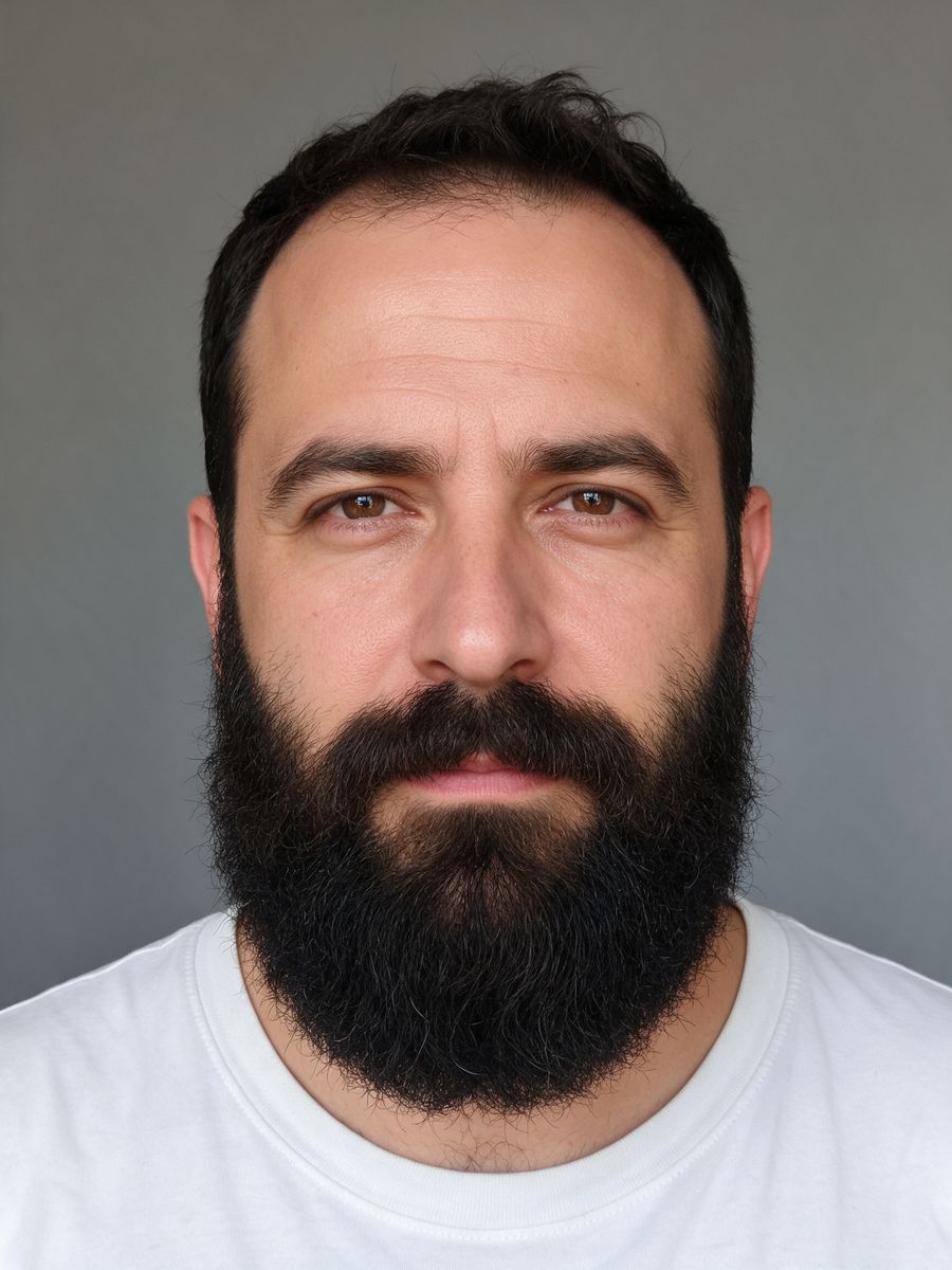 Photo before Beard Remover