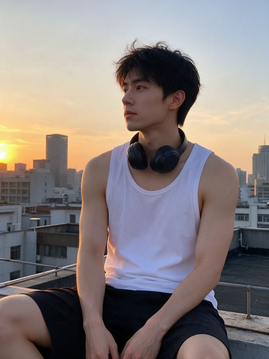 Photo before Album Cover