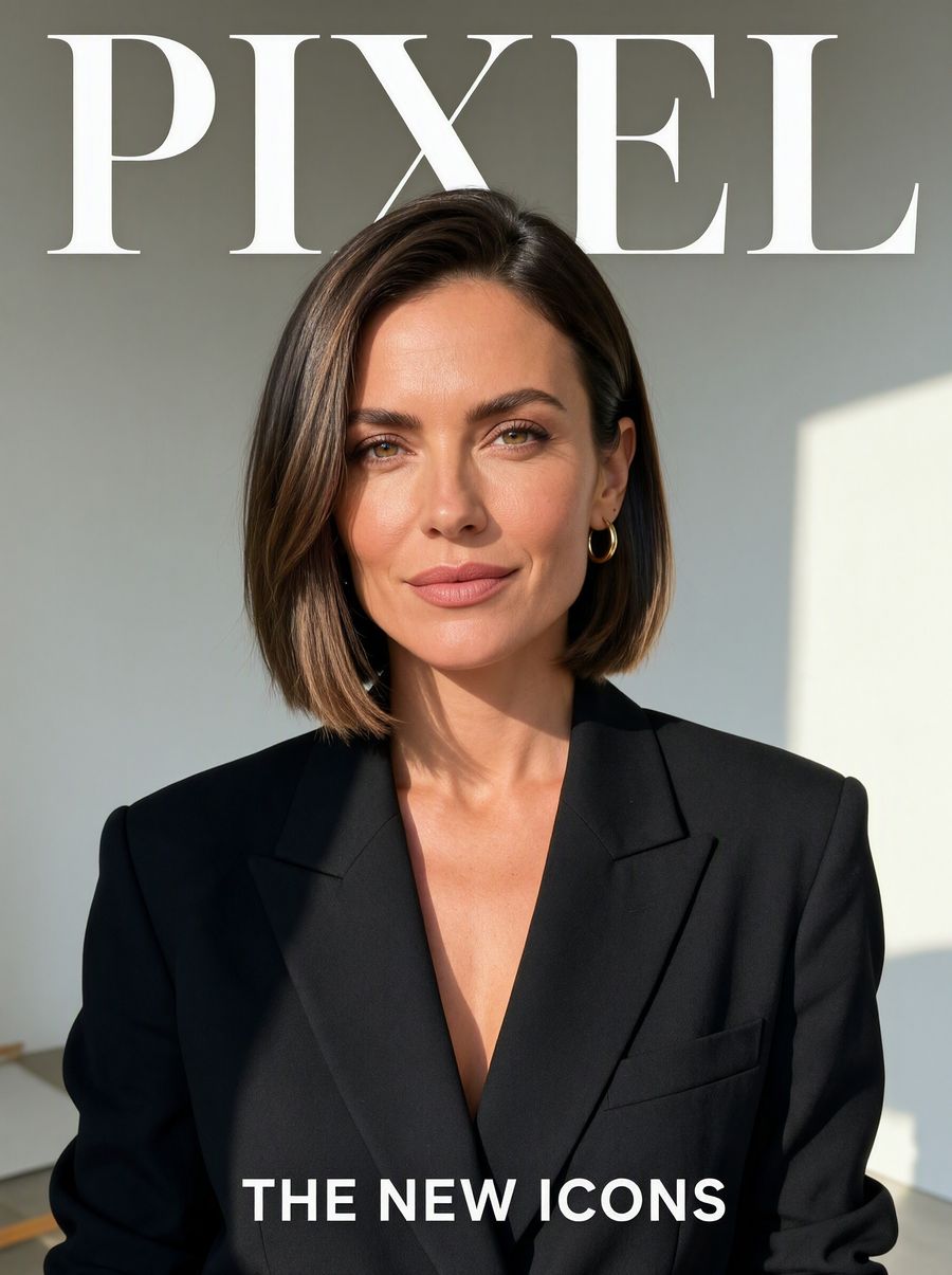 Magazine Cover result from our test