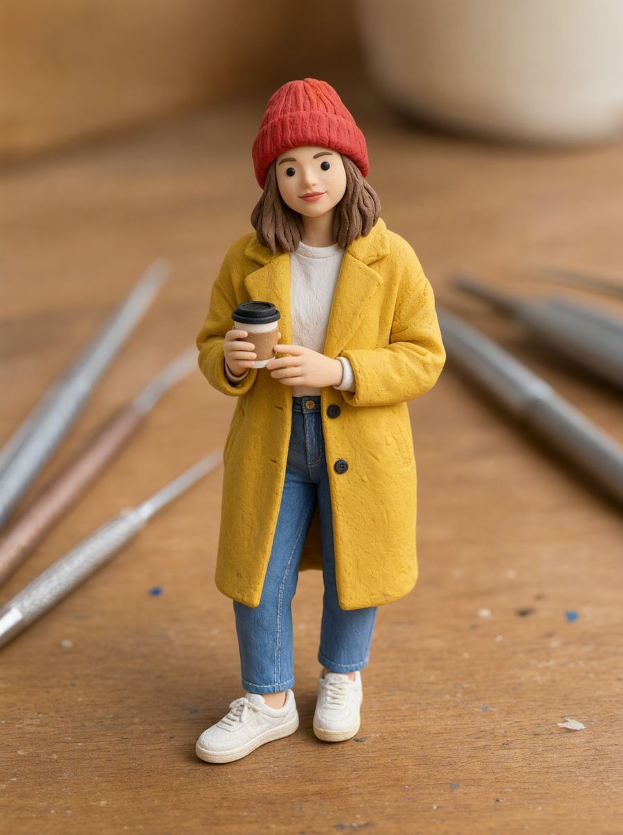 Clay Figure result from our test