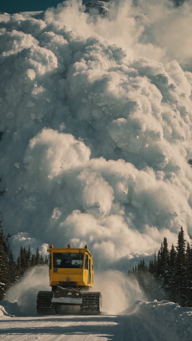 Avalanche, the finished video