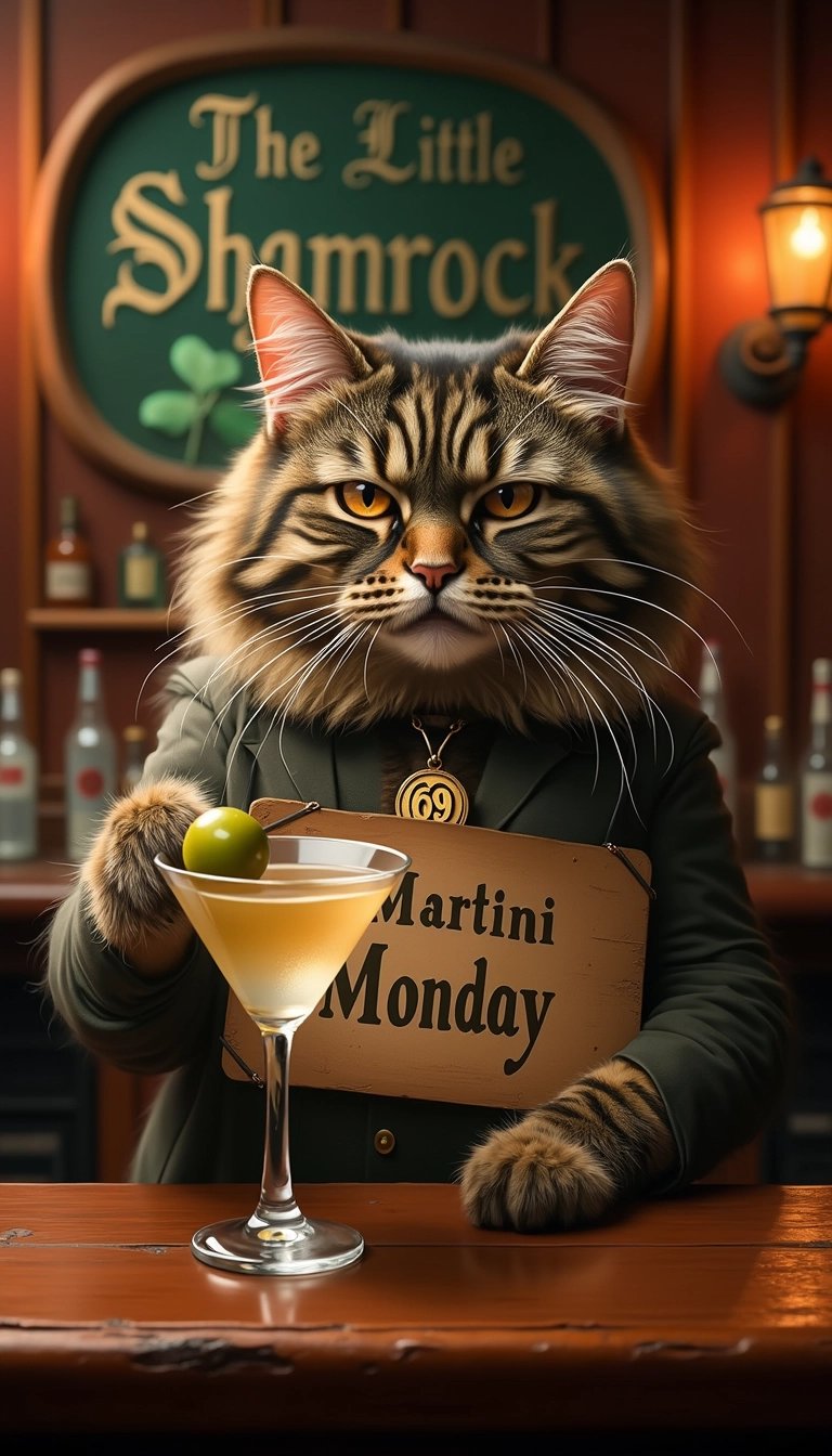 Martini Monday: The Purr-fect Pour at The Little Shamrock