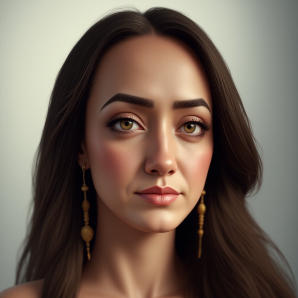 realistic portrait, high detail, photorealistic