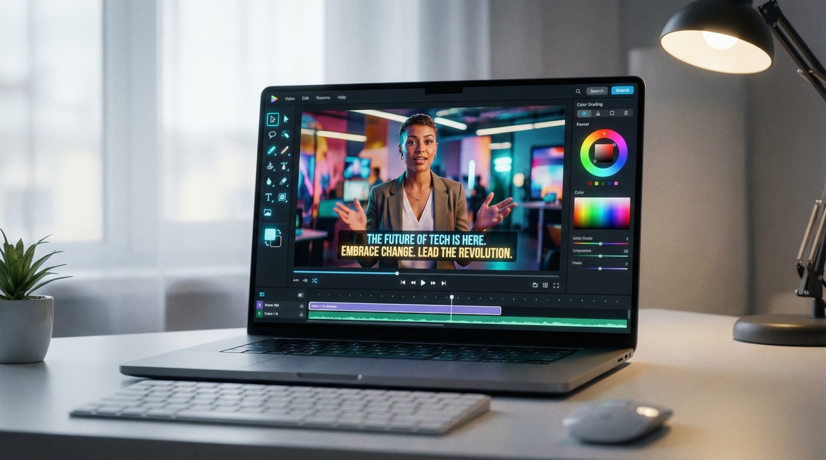 Video Autocaption: Auto-Captions for Videos Live!