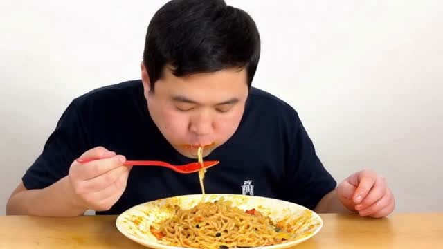 Will Smith eating spaghetti