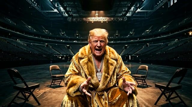 Donald Trump says "With over 60 AI Image and AI Video tools, Pixel Dojo is the only subscription you need"