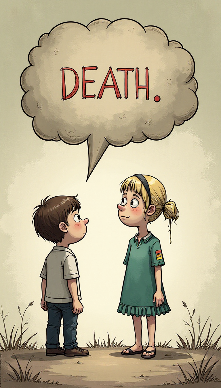 death by suggestion, cartoon