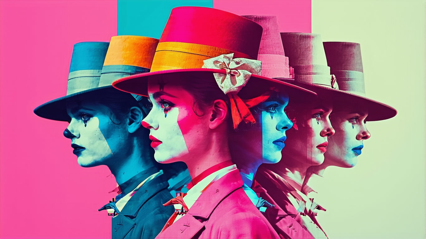 Example: Eisenstein-style montage of the millinery NEC PC Engine GT