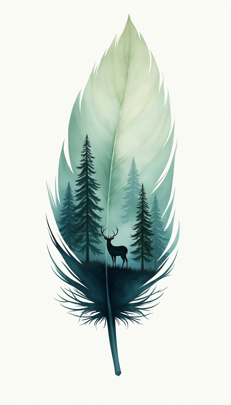 Example: Create a captivating and intricate artistic piece centered on a single