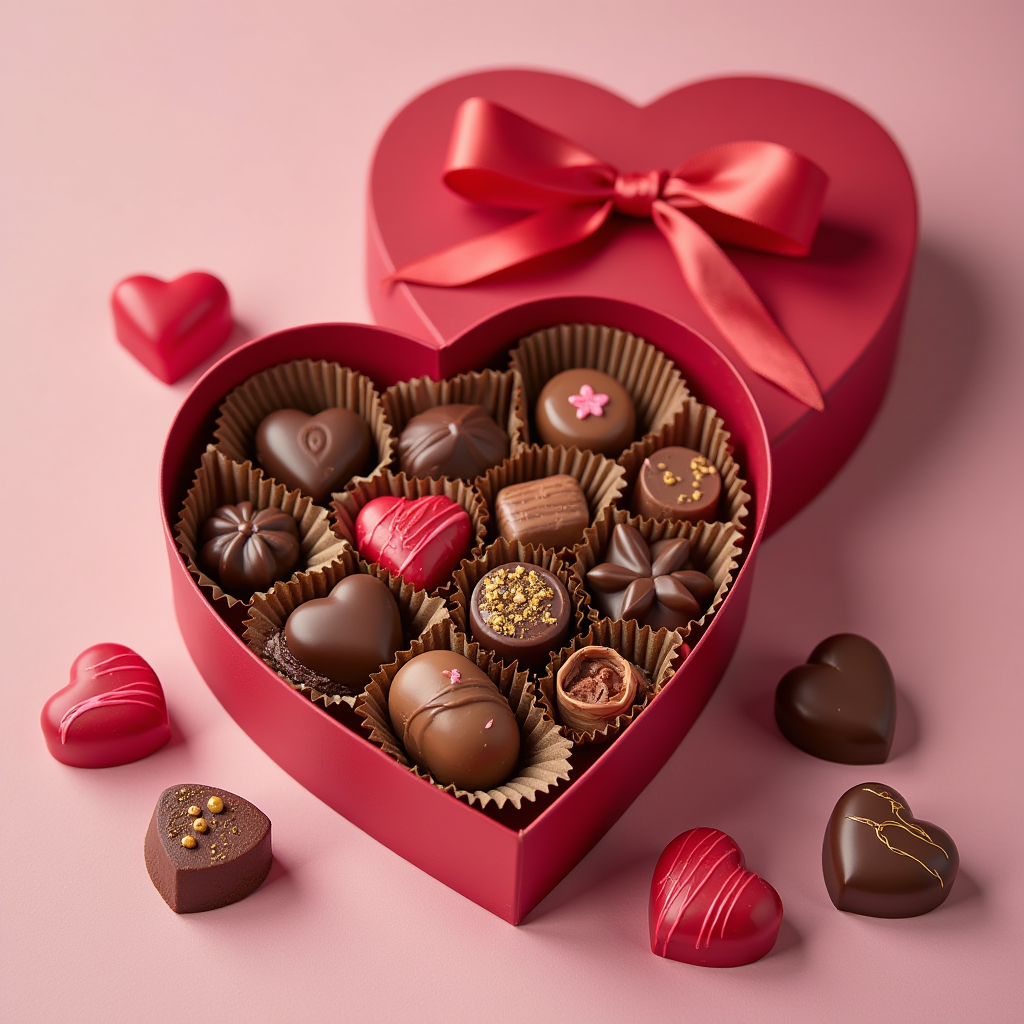 Example: Box of chocolates valentines day