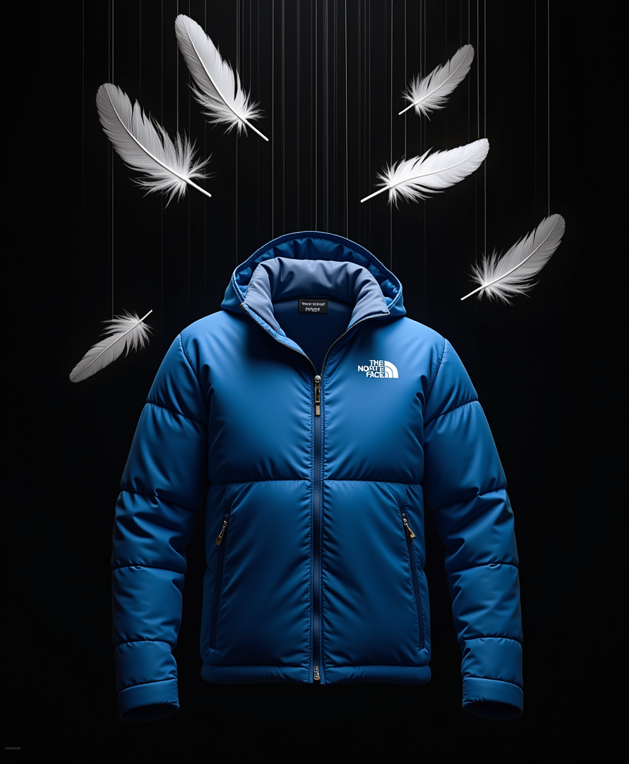 Puffer Jacket Long: Bold AI Fashion Imagery example