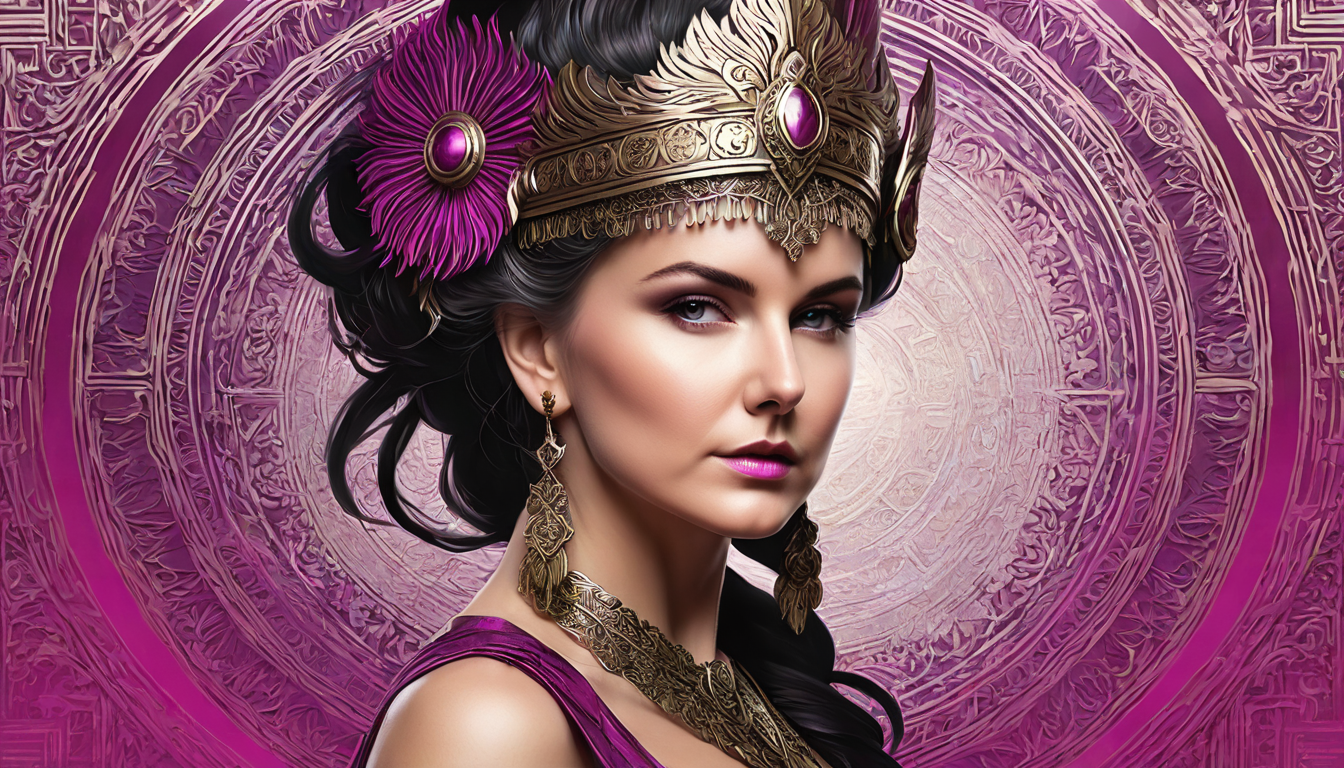 Example: VanessaSDYT Ancient style beauty woman silhouette