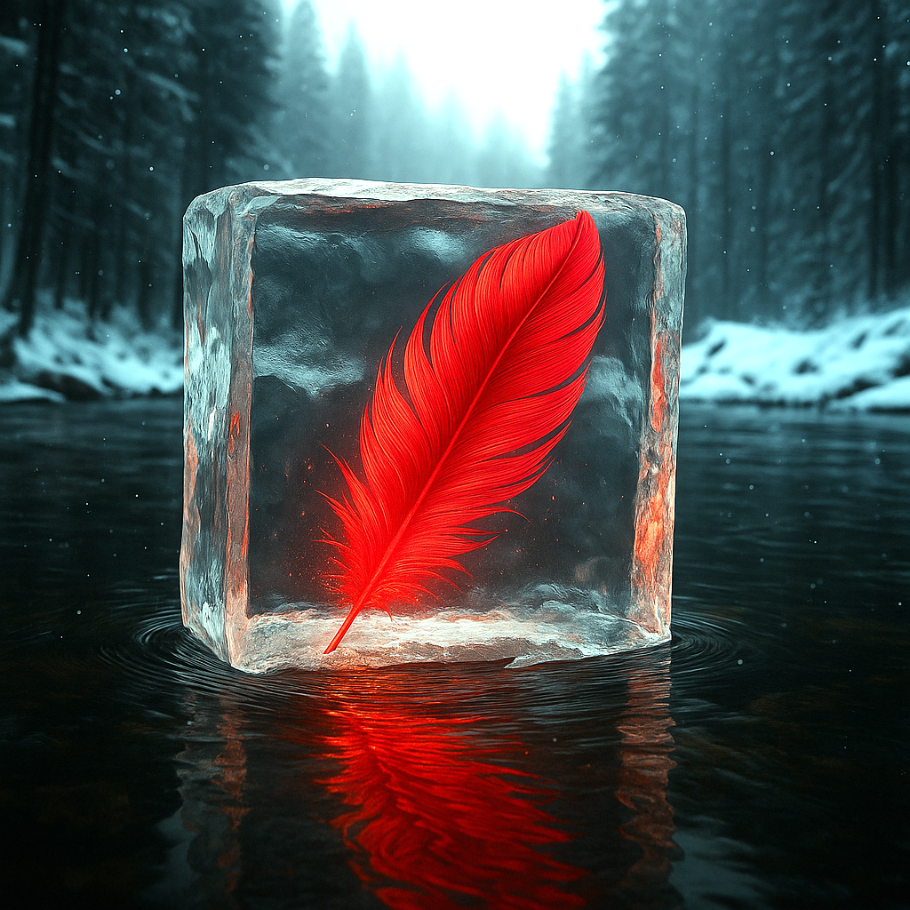 make the feather red (edit)