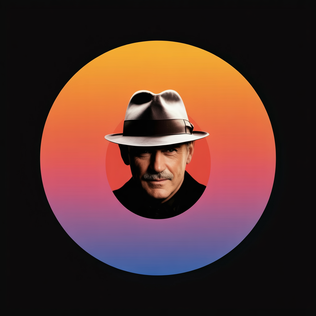 a man with a hat