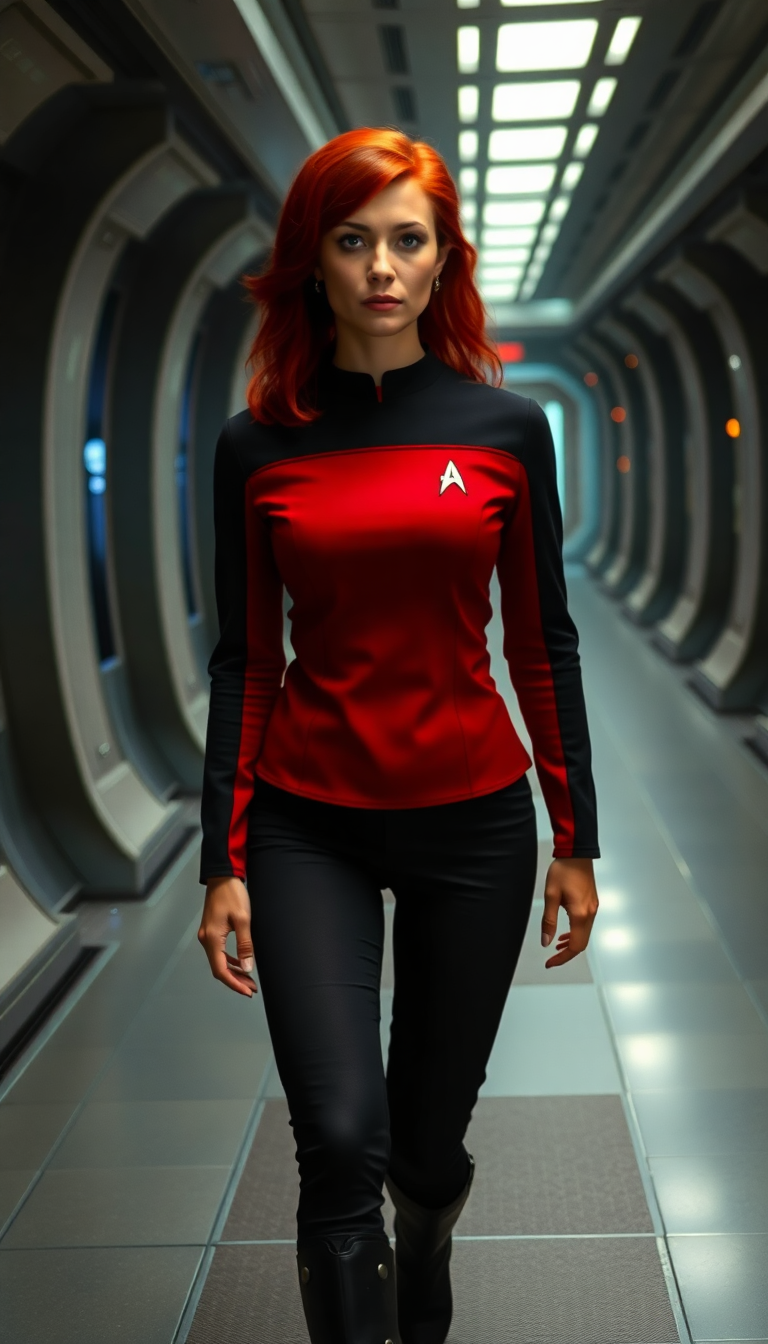 Example: Red Star fleet ds9 uniform