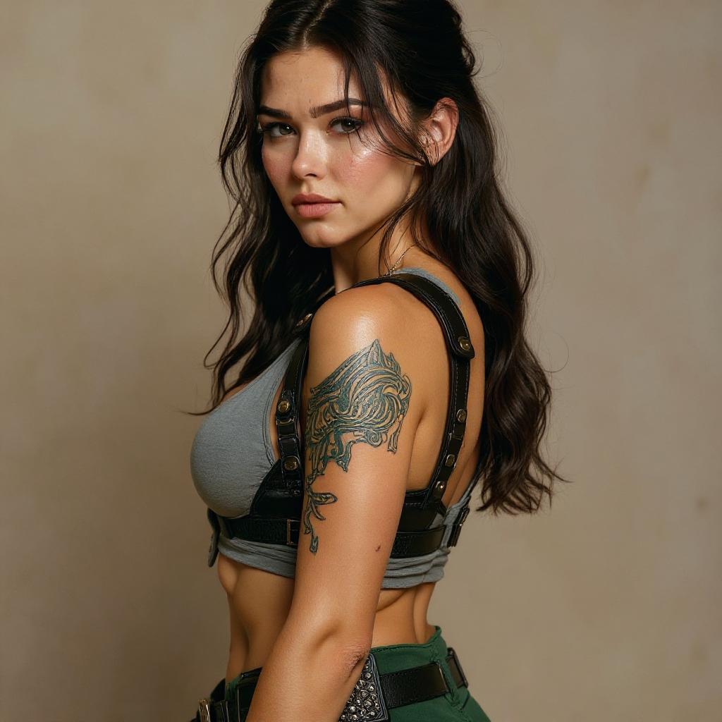 Example: Portrait series with neutral background