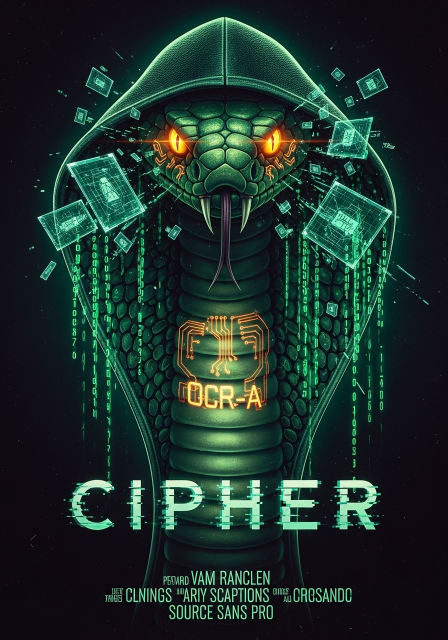 Example: A hooded king cobra hacker