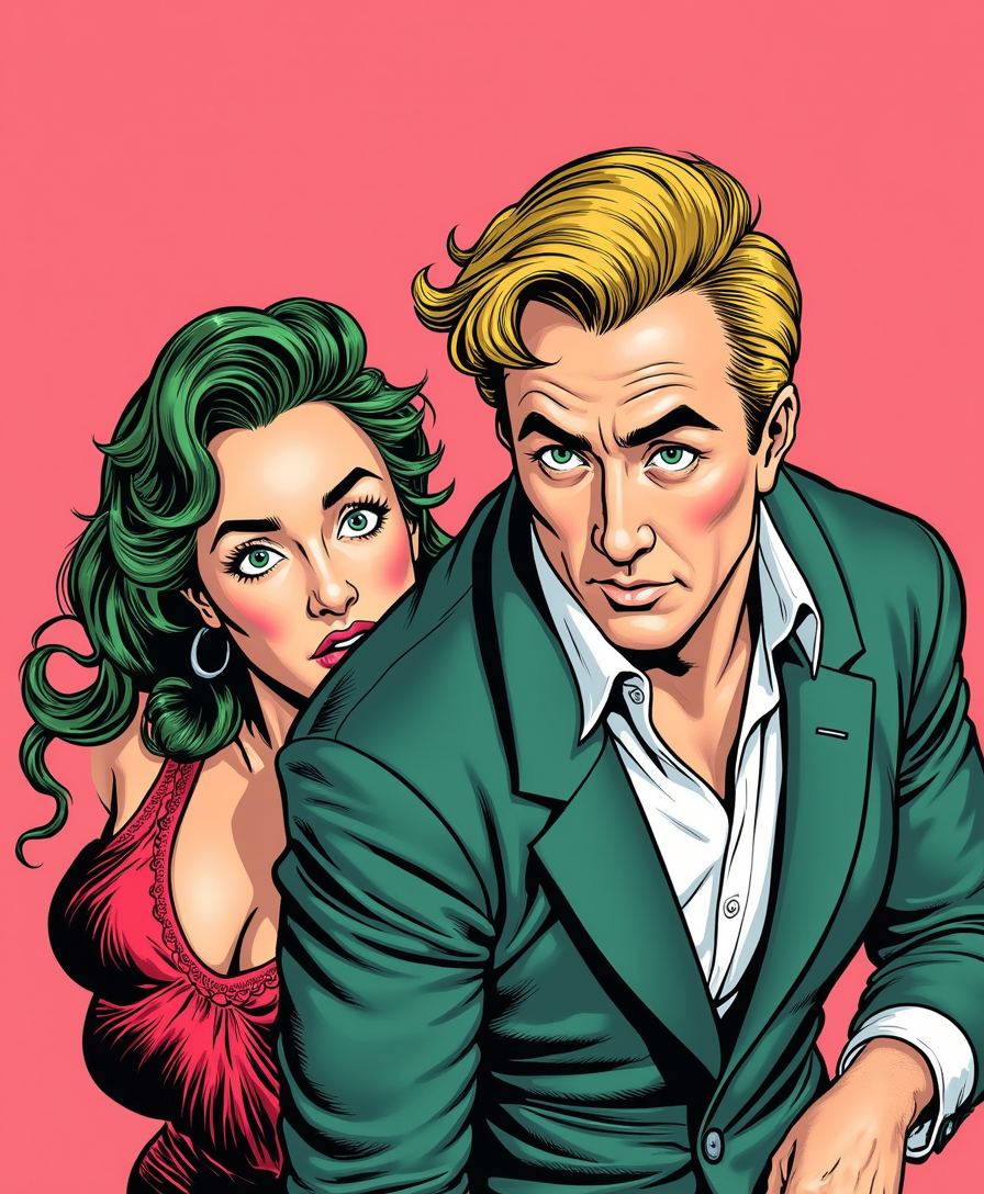 Example: This image is a comic book panel