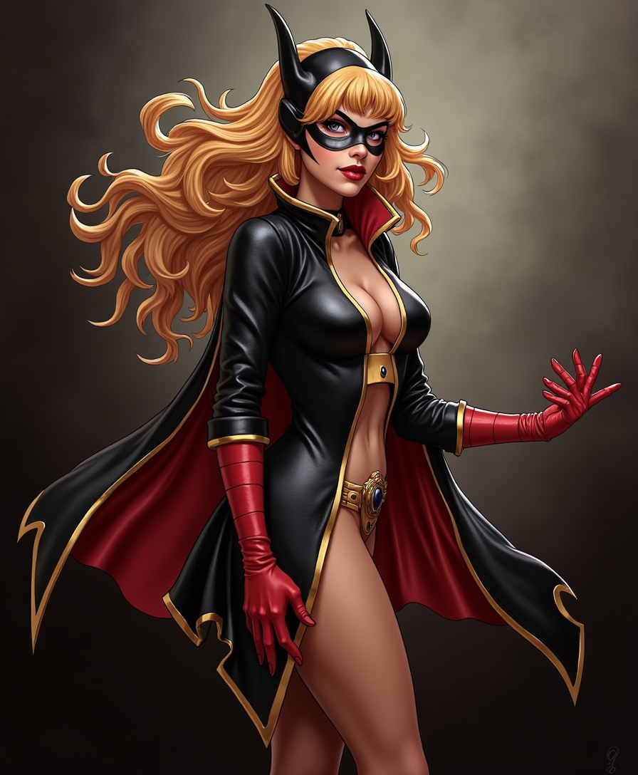 Example: Comic book super-villainess