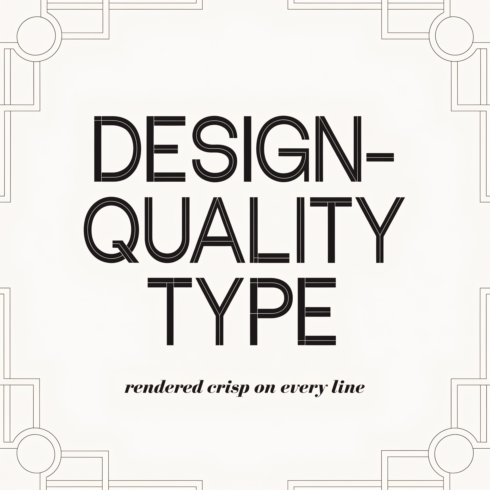 Sharp Text Rendering
