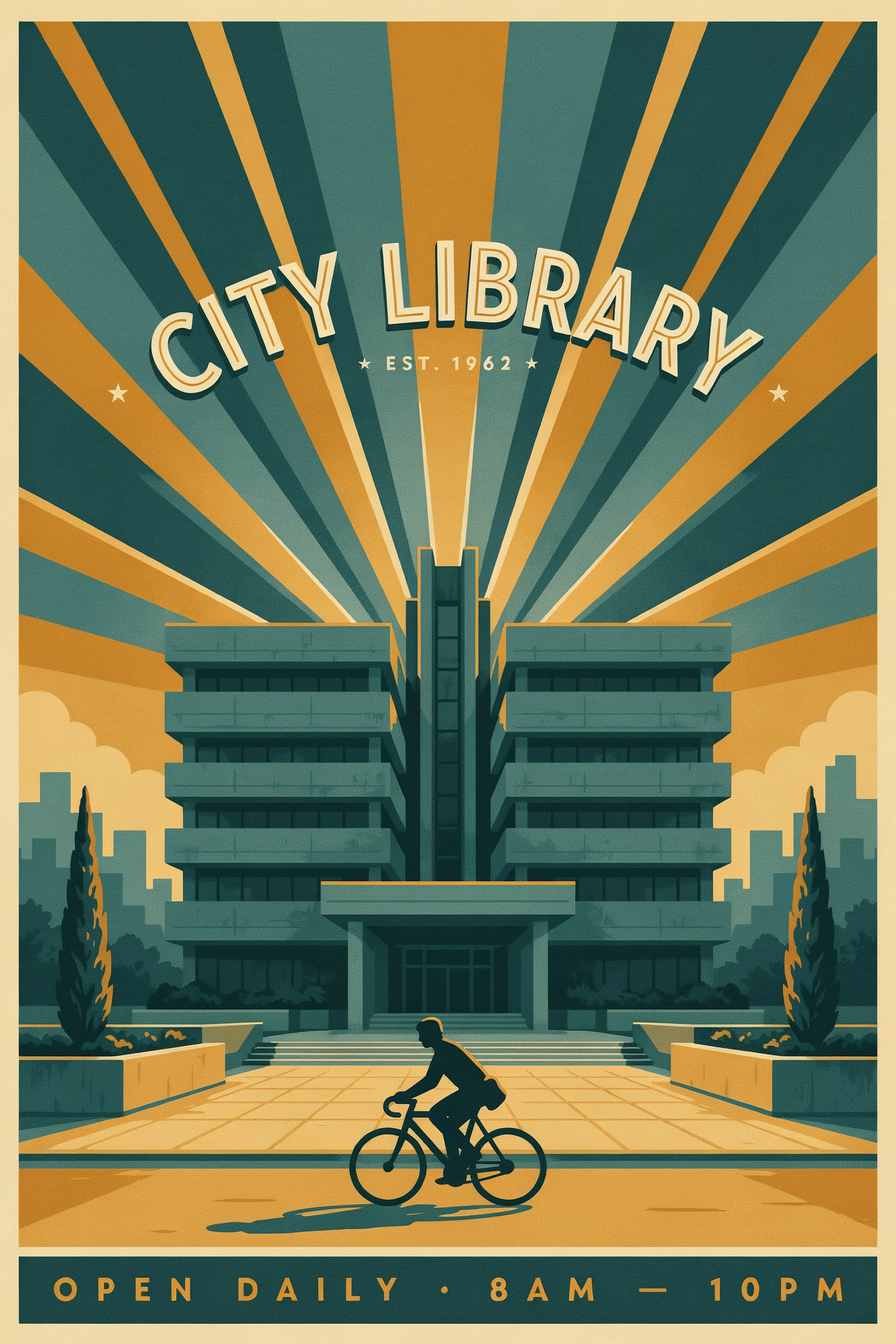Art Deco Poster Models — generated on PixelDojo