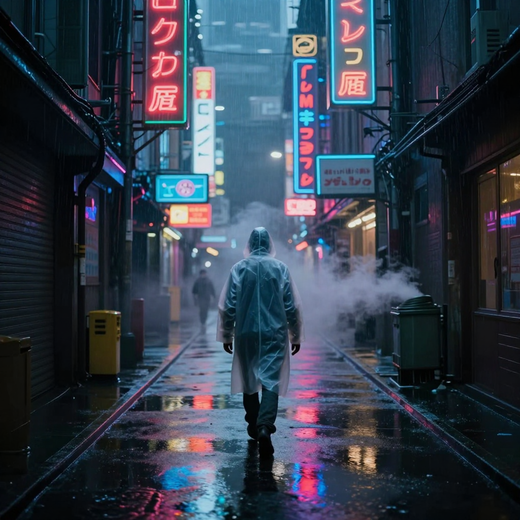 Cyberpunk Scene Models — generated on PixelDojo
