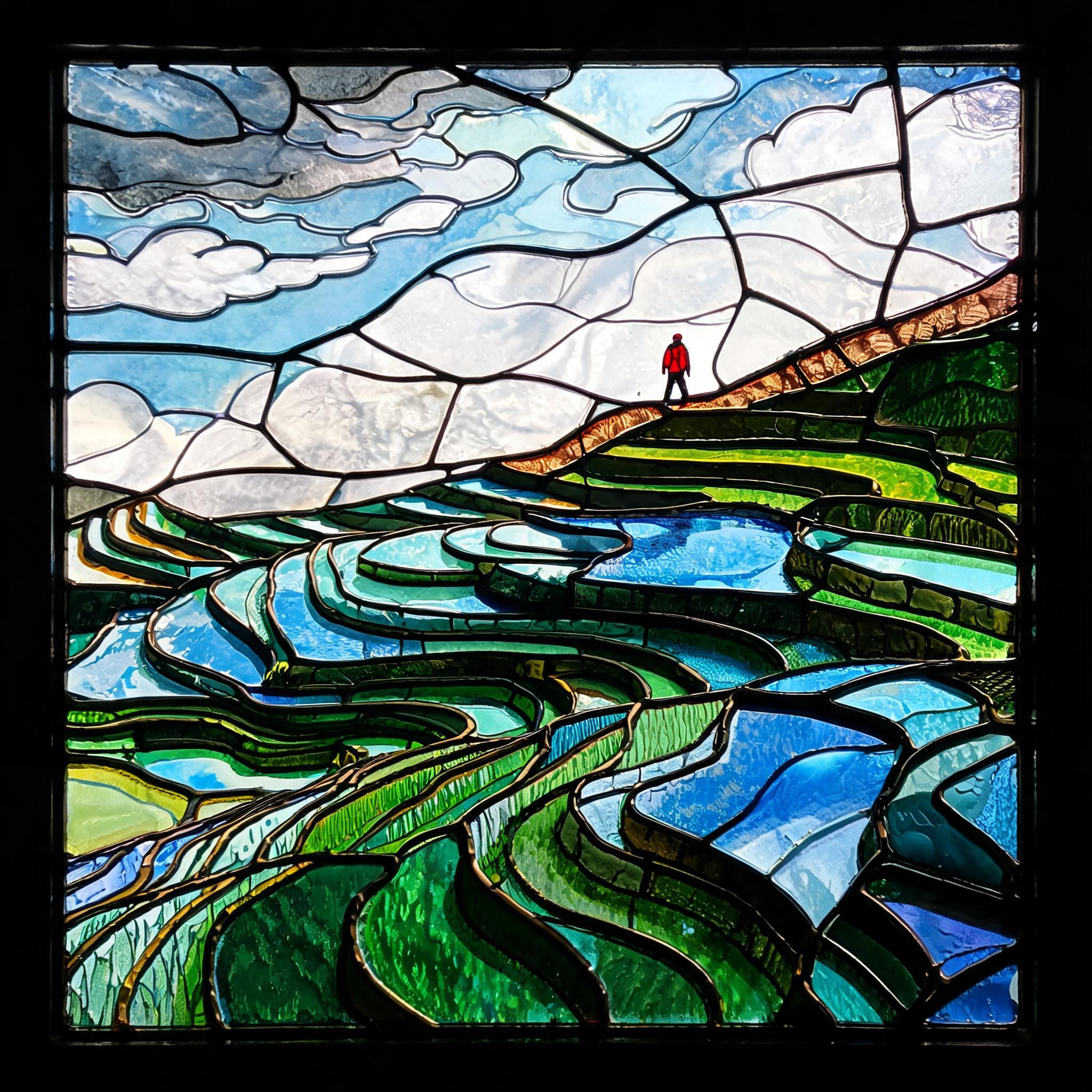 Stained Glass Models — generated on PixelDojo