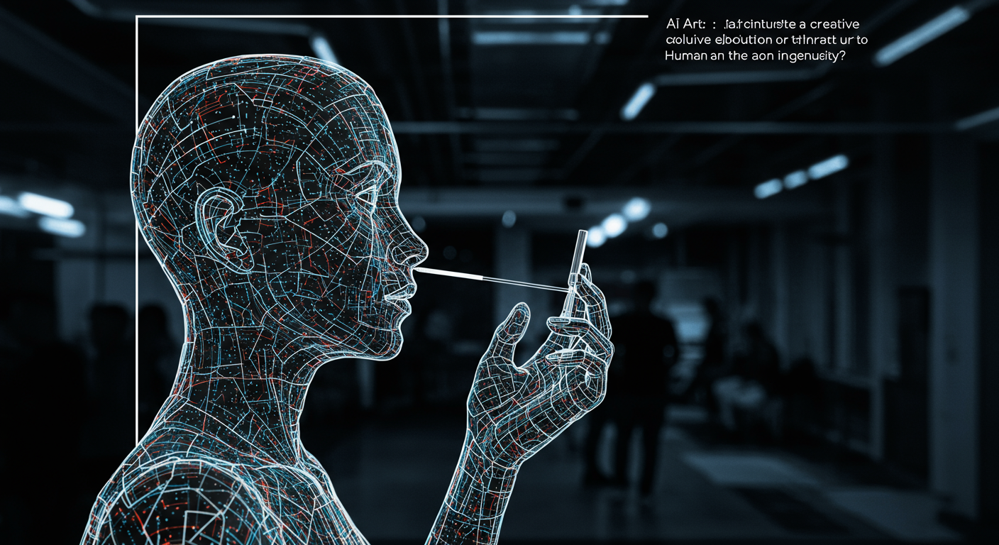 Feature image for AI Art: A Catalyst for Creative Evolution or a Threat to Human Ingenuity?