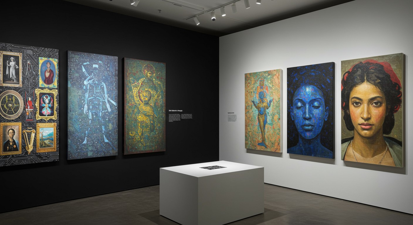 Feature image for AI Art Takes Center Stage at Sotheby's: Evaluating the Value of Machine-Generated Masterpieces