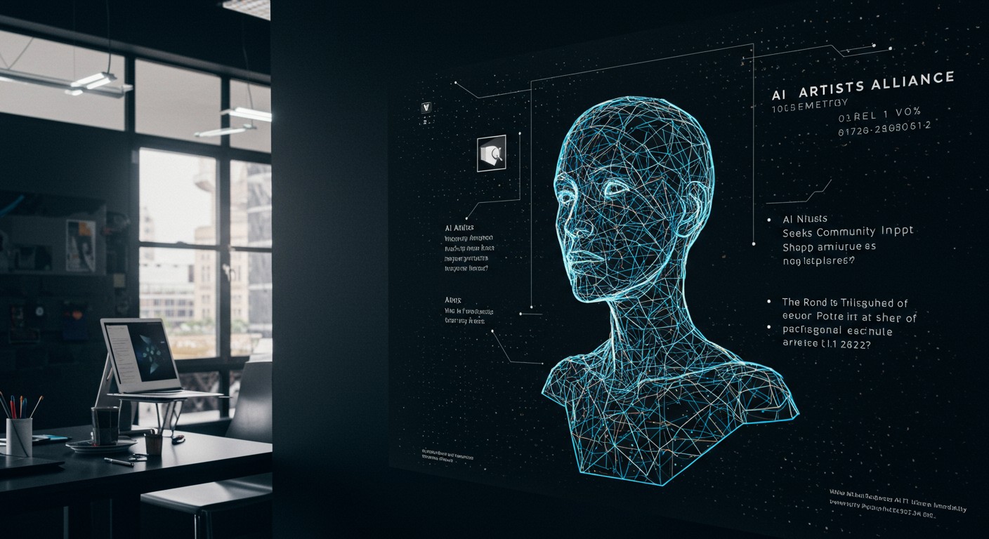 Feature image for AI Artists Alliance Seeks Community Input to Shape the Future of AI-Driven Art