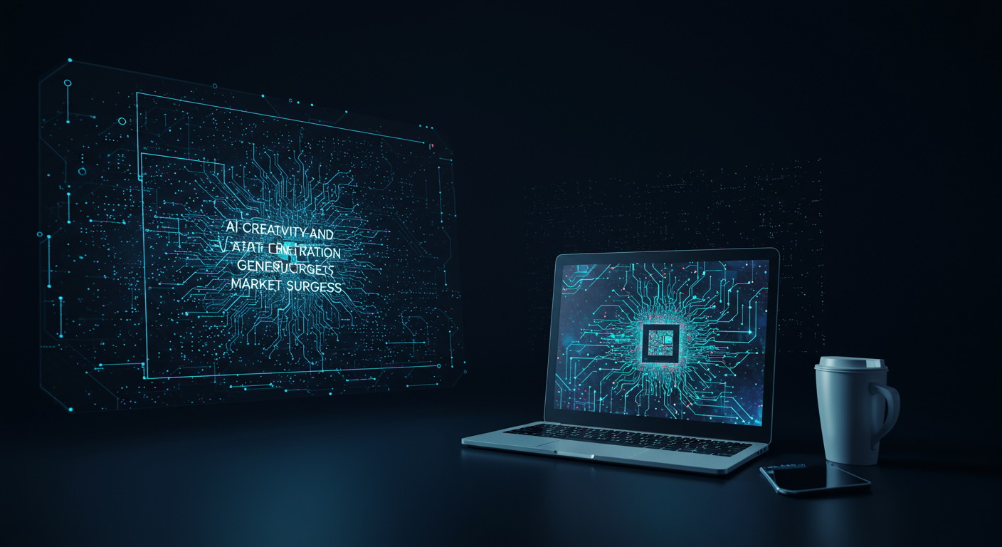 Feature image for AI Creativity and Art Generation Market Surges: Key Players and Emerging Tools