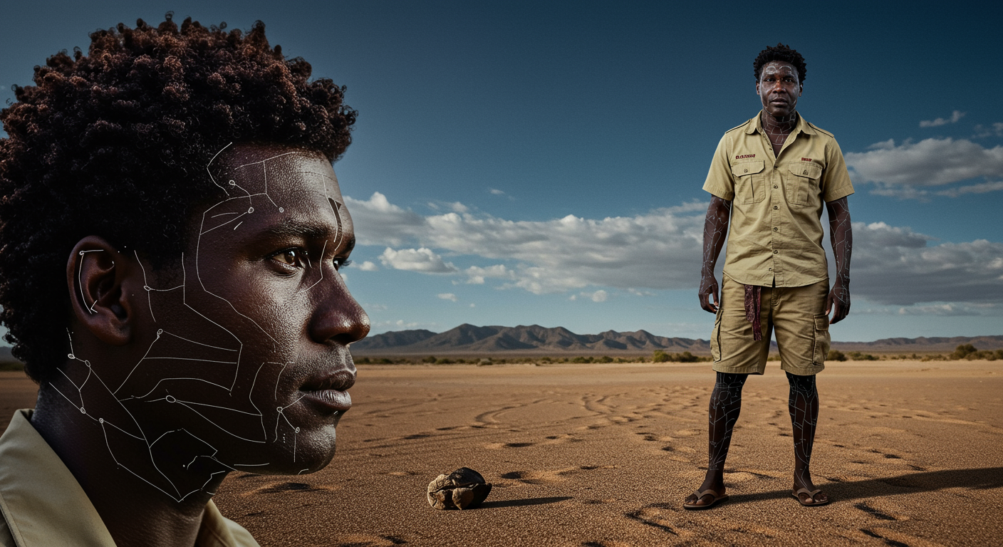 Feature image for AI-Generated 'Aboriginal Steve Irwin' Sparks Cultural Appropriation Concerns