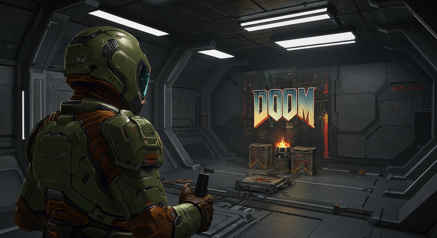 Feature image for AI's Next Level: GameNGen's Real-Time Simulation of 'Doom' and the Future of Game Development