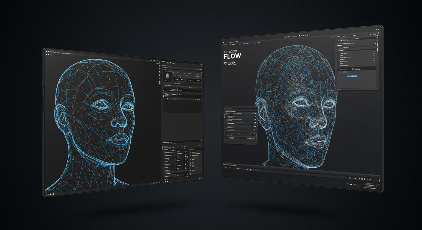 Feature image for Autodesk Flow Studio Revolutionizes Character Creation with AI Rigging and Neural Layer