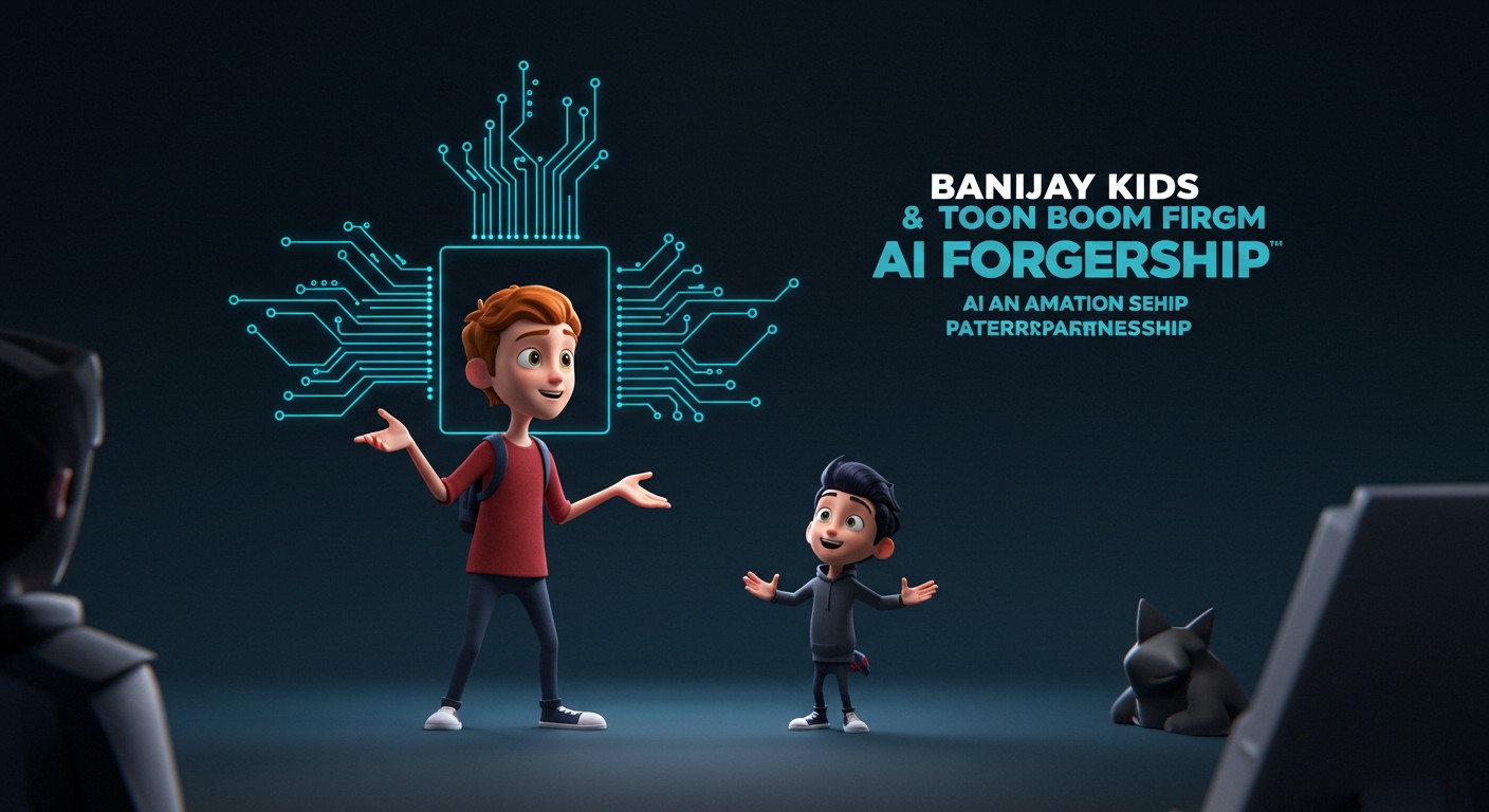Feature image for Banijay Kids and Toon Boom Forge AI Animation Partnership