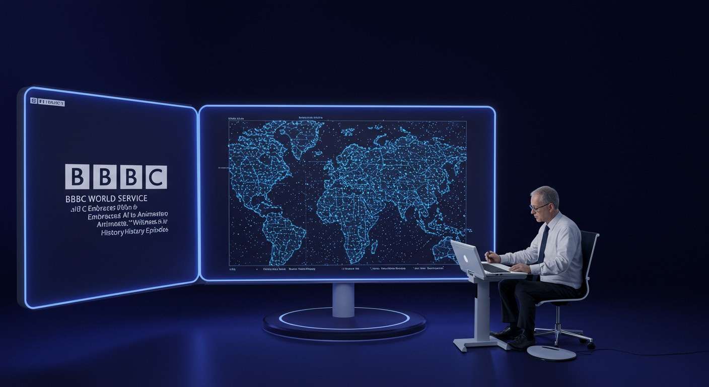 Feature image for BBC World Service Embraces AI to Animate 'Witness History' Episodes