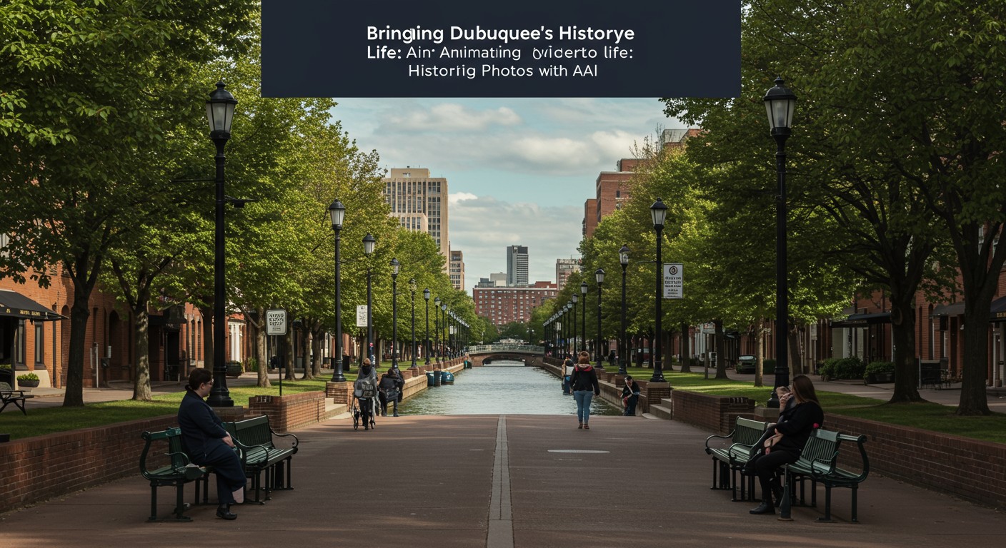 Feature image for Bringing Dubuque's History to Life: Animating Historic Photos with AI