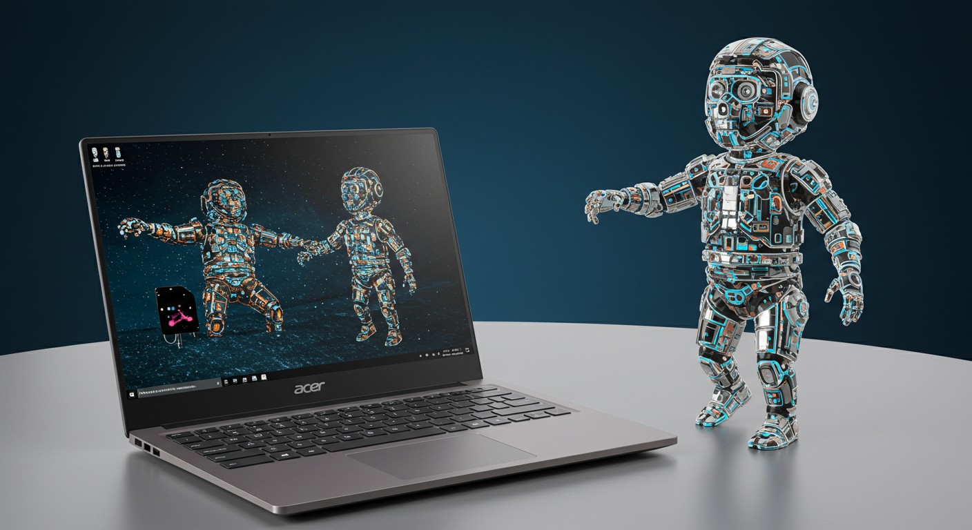 Feature image for Exploring 3D Character Creation with the Acer Nitro 16S AI